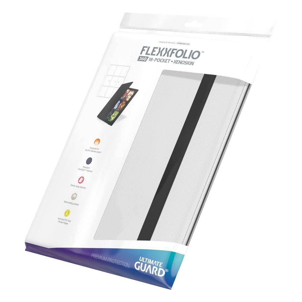 Ultimate Guard - Kartenportfolio Flexxfolio XenoSkin 360/18 Taschen - Weiß
