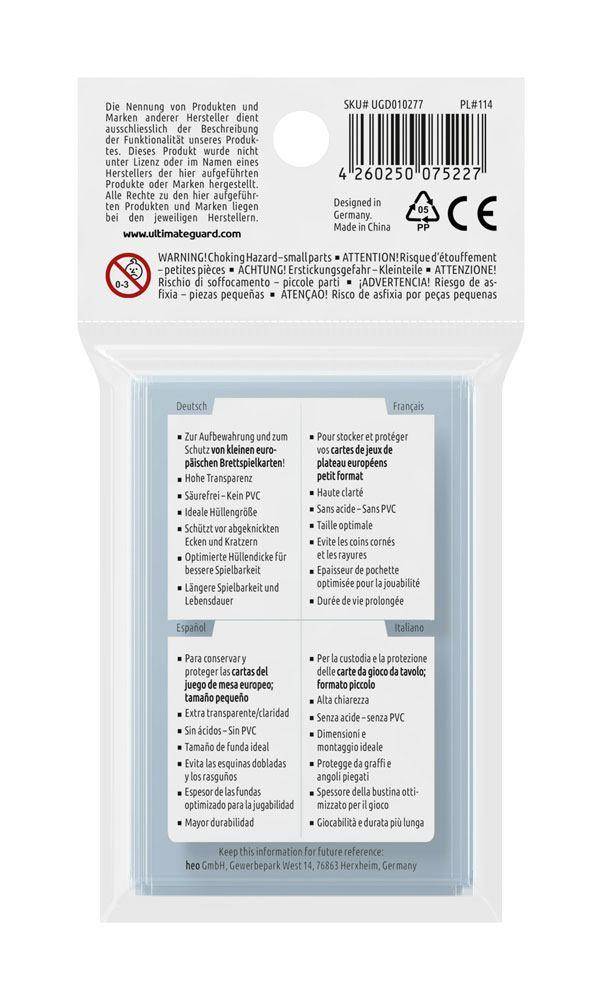 Ultimate Guard - Kartenhüllen Mini European - 50