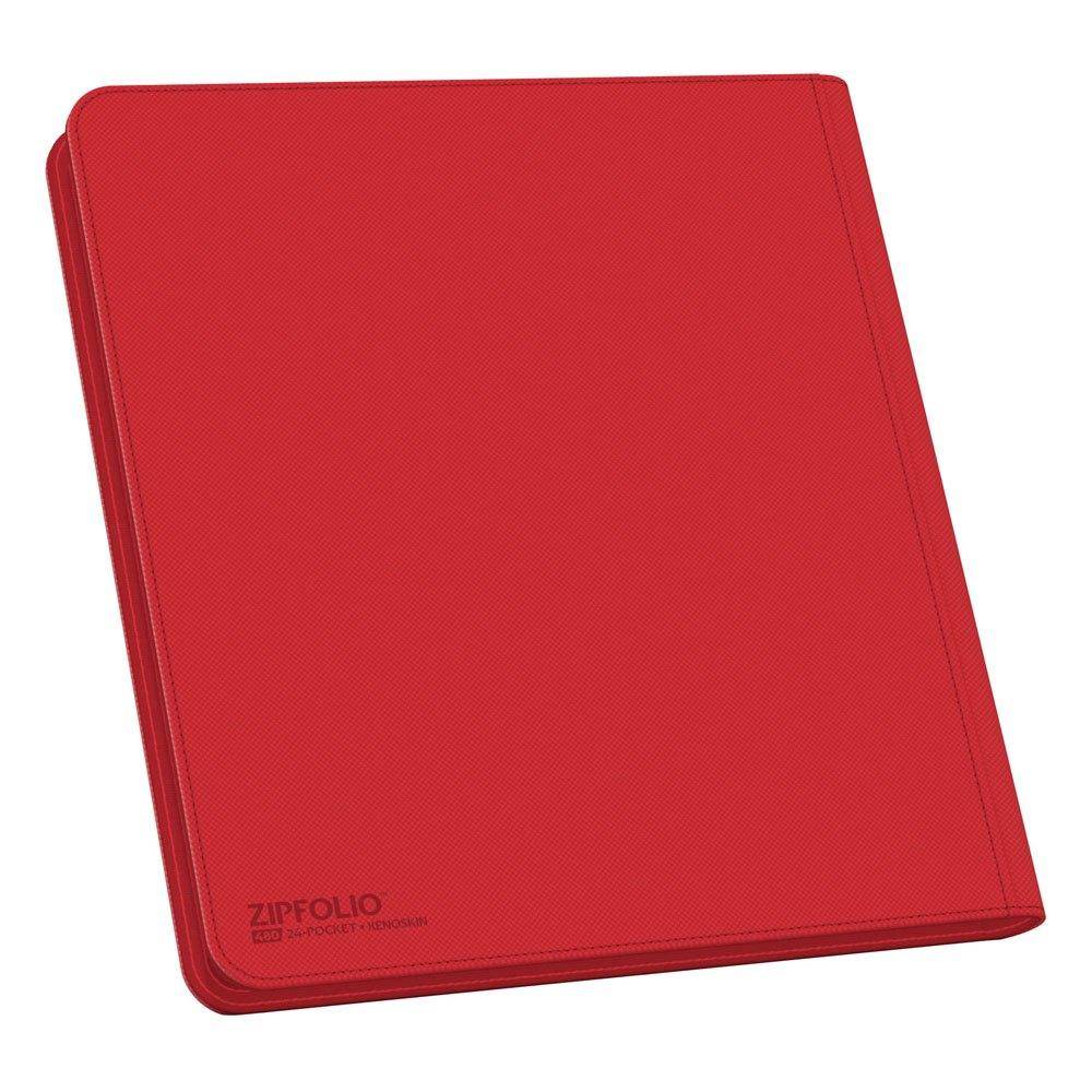 Ultimate Guard - Kartenportfolio Zipfolio XenoSkin 480/24 Taschen - Rot