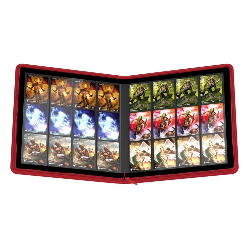 Ultimate Guard - Kartenportfolio Zipfolio XenoSkin 480/24 Taschen - Rot