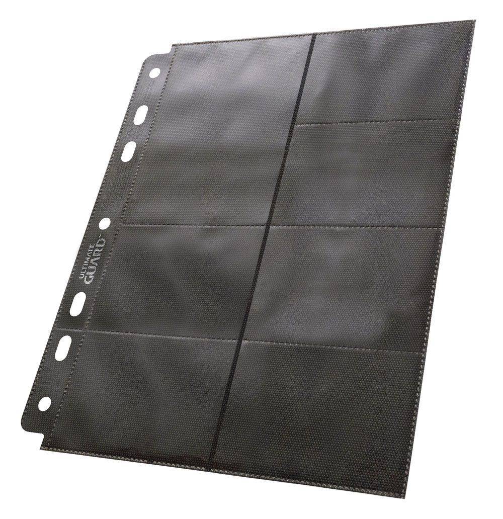 Ultimate Guard - Kartenseiten 14 Taschen Standardgröße & Mini American - Schwarz (10)