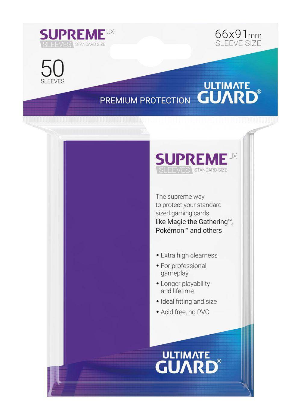 Ultimate Guard Supreme UX Sleeves Standardgröße Violett (50)