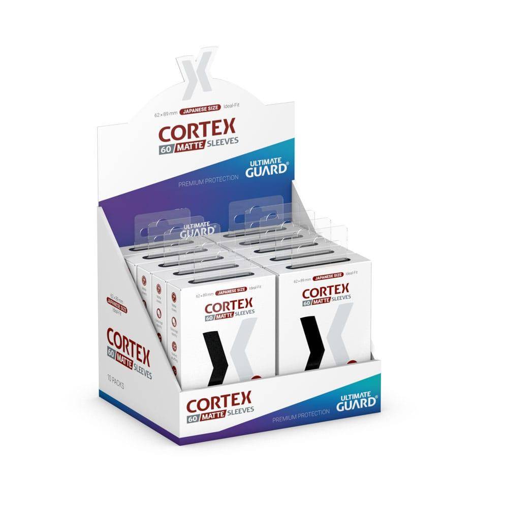 Ultimate Guard - Kartenhüllen Cortex Japanische Größe Matt-Schwarz (60)