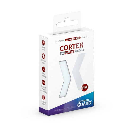 Ultimate Guard - Kartenhüllen Cortex Japanische Größe Matt-Transparent (60)