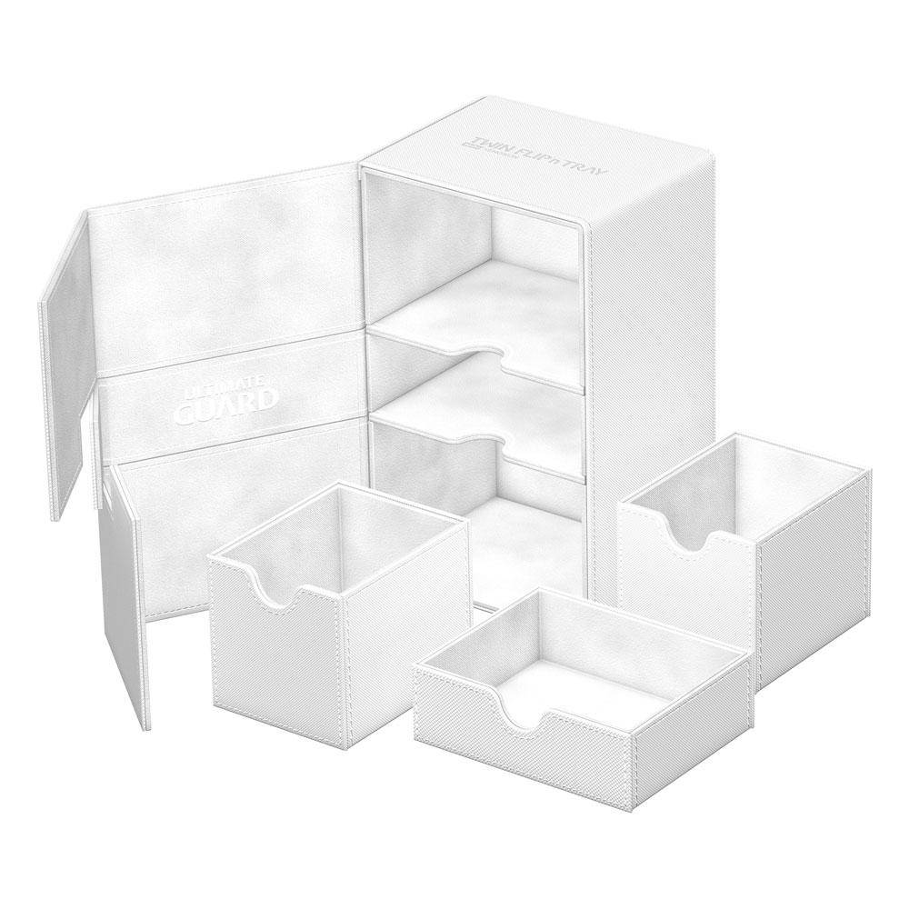 Ultimate Guard - Kartenbox XenoSkin Twin Flip`n`Tray 160+ - Weiß