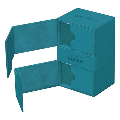 Ultimate Guard - Kartenbox XenoSkin Twin Flip`n`Tray 160+ - Petrolblau
