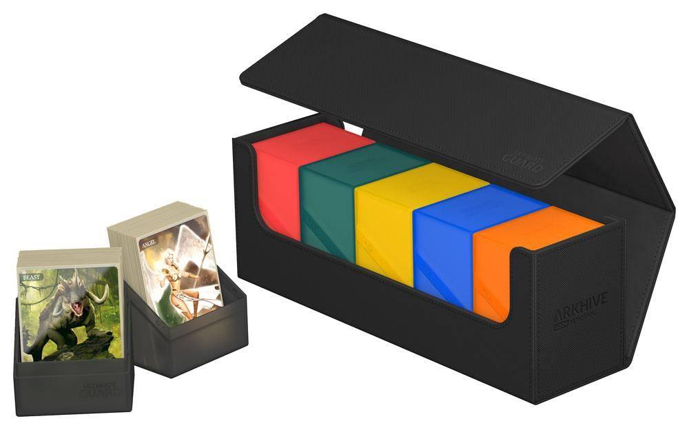 Ultimate Guard - Kartenbox Arkhive XenoSkin 400+ - Schwarz