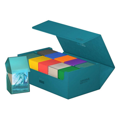 Ultimate Guard - Kartenbox Arkhive XenoSkin 800+ - Petrolblau