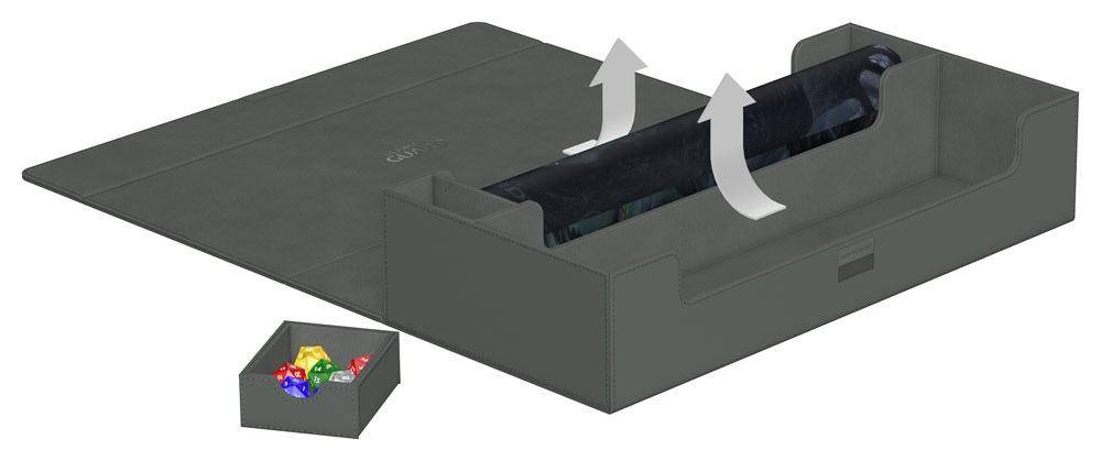 Ultimate Guard - Kartenbox Arkhive XenoSkin 550+ - Grau