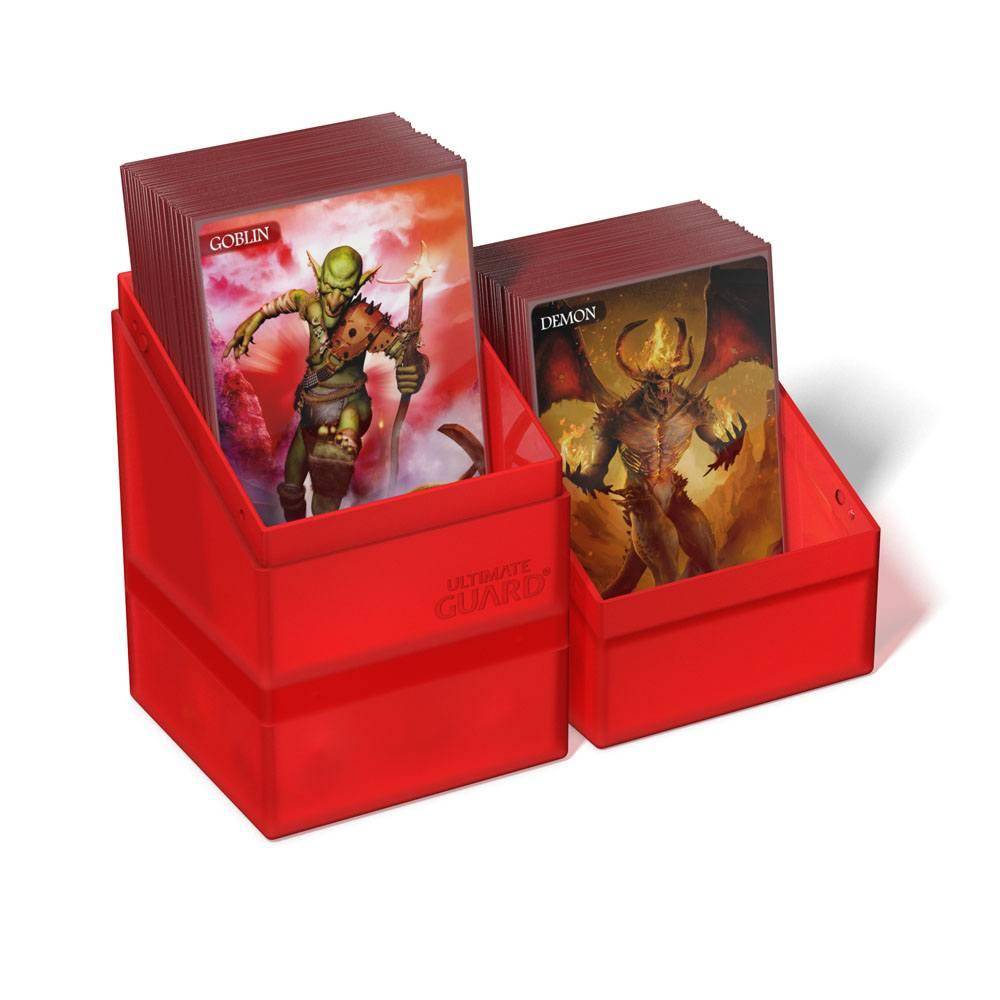 Ultimate Guard - Kartenbox Boulder´n´Tray 100+ - Rubin