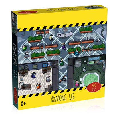 Among Us - Puzzle Karte - (500 Teile)