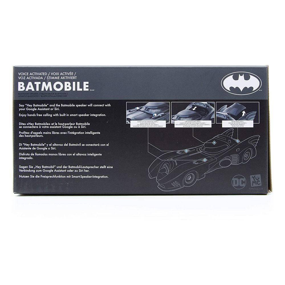 DC Comics - Diecast Action-Spielzeug Sprachgesteuertes Batmobil - 10 cm