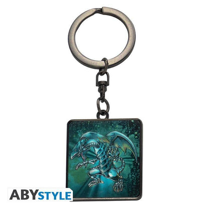 Yu-Gi-Oh! - Metall Schlüsselanhänger Blauäugiger Weißer Drache